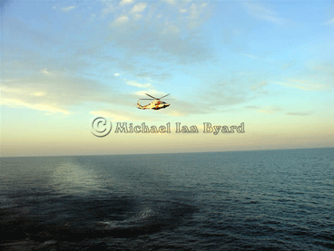 Helicopter on its way to Alicante